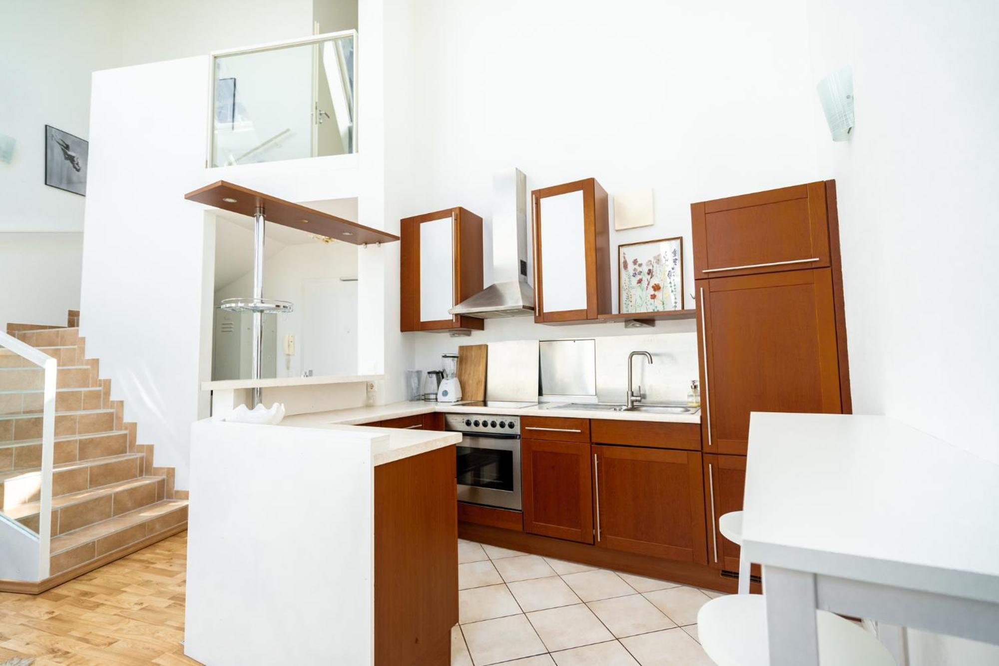 Unique Maisonette Apartment Gasometer 12Th Floor Відень Екстер'єр фото