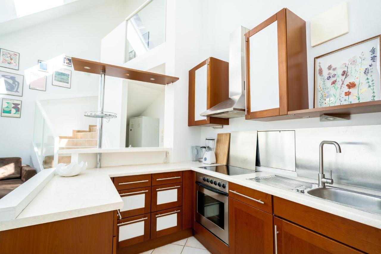 Unique Maisonette Apartment Gasometer 12Th Floor Відень Екстер'єр фото